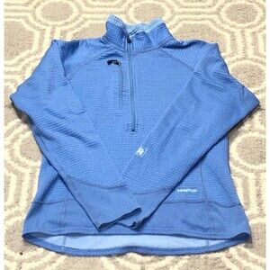 Vintage Patagonia R1 Flash Pullover Womens Medium Blue Regulator 1/2 Zip USA